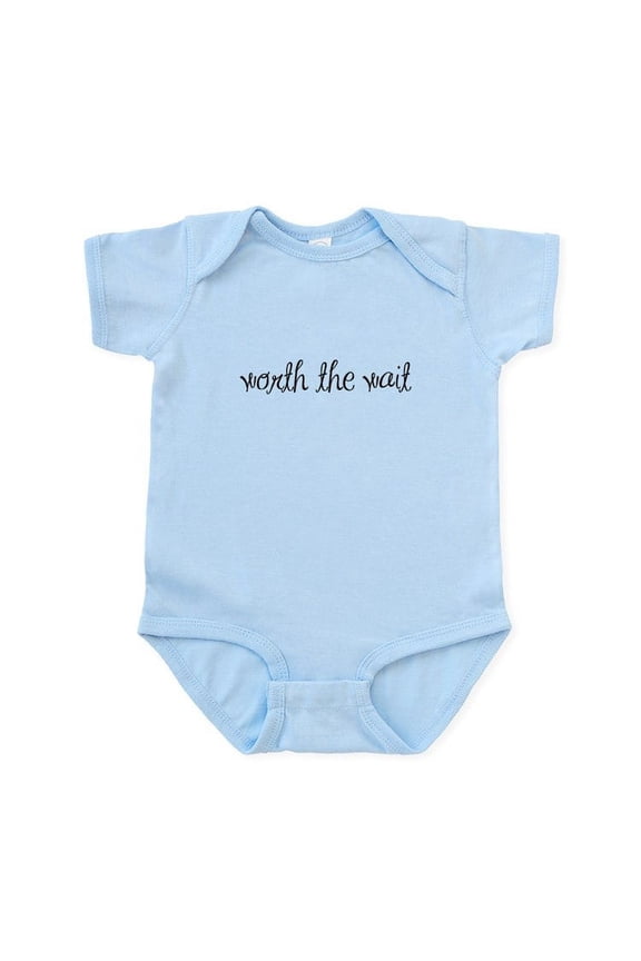 - Worth The Wait IVF Baby Infant Bodysuit - Baby Light Bodysuit, Size Newborn - 24 Months