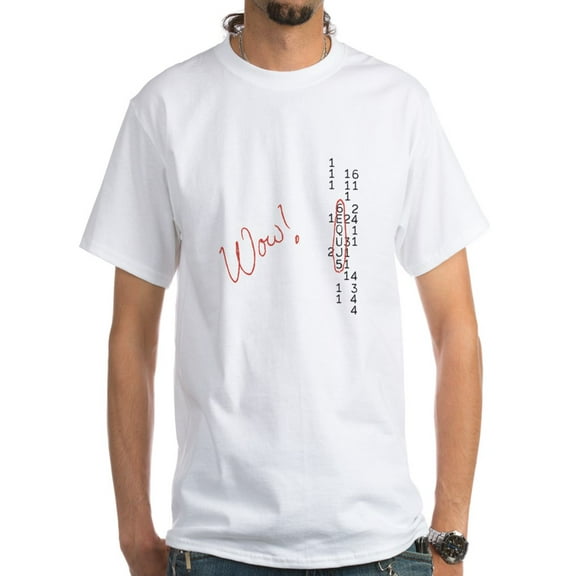 CafePress - Wow Signal SETI Message T-Shirt - Men's Classic T-Shirts