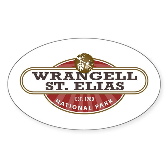 CafePress - Wrangell St. Elias National Park Sticker - Sticker (Oval)