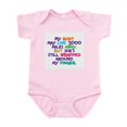 thumbnail image 1 of CafePress - Wrapped Around My Finger Body Suit - Baby Light Bodysuit, Size Newborn - 24 Months, 1 of 4