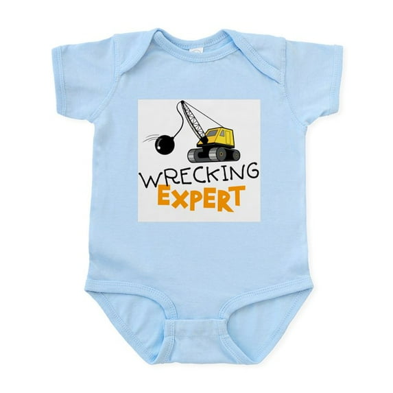 CafePress - Wrecking Expert Infant Bodysuit - Baby Light Bodysuit, Size Newborn - 24 Months