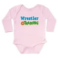thumbnail image 1 of CafePress - Wrestler In Training Body Suit - Long Sleeve Cotton Baby Bodysuit, 1 of 4