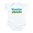 thumbnail image 1 of CafePress - Wrestler In Training Infant Bodysuit - Baby Light Bodysuit, Size Newborn - 24 Months, 1 of 4