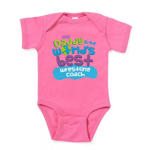 CafePress - Wrestling Coach Gifts For Kids - Cute Infant Bodysuit Baby Romper - Size Newborn - 24 Months