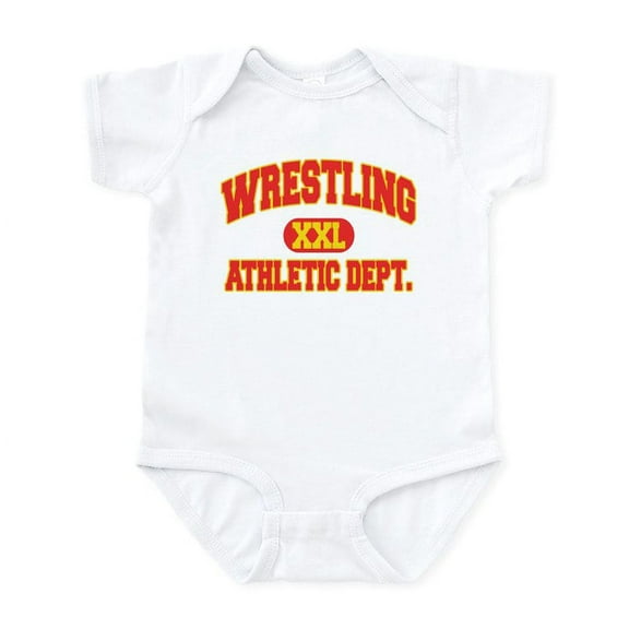CafePress - Wrestling Infant Bodysuit - Baby Light Bodysuit, Size Newborn - 24 Months
