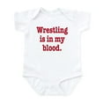 thumbnail image 1 of CafePress - Wrestling Infant Bodysuit - Baby Light Bodysuit, Size Newborn - 24 Months, 1 of 4