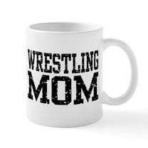 CafePress - Wrestling Mom Mug - 11 oz Ceramic Mug - Novelty Coffee Tea Cup