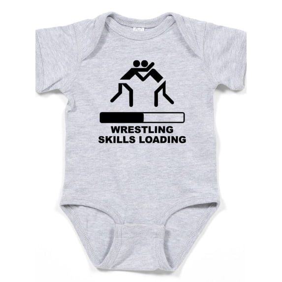 CafePress - Wrestling Skills Loading Body Suit - Cute Infant Bodysuit Baby Romper