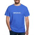 thumbnail image 1 of CafePress - Writer. (White Text) Dark T Shirt - Men's Classic Graphic Cotton T-Shirt, 1 of 4