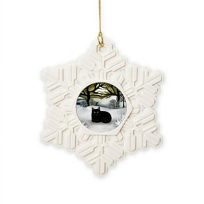 CafePress - Ws Bc - Snowflake Ornament
