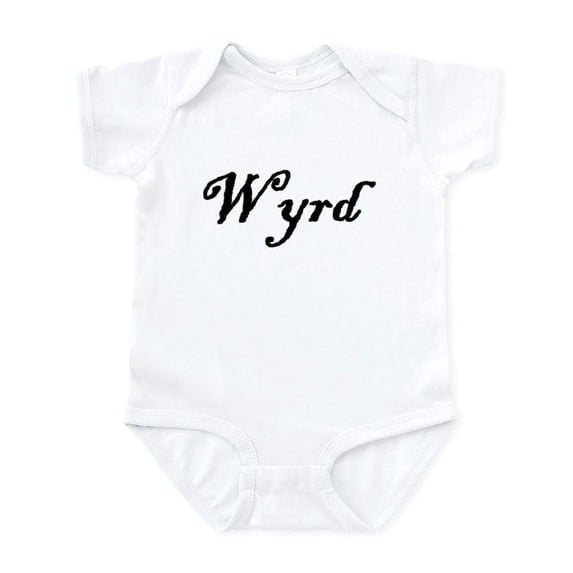 CafePress - Wyrd Infant Bodysuit - Baby Light Bodysuit, Size Newborn - 24 Months