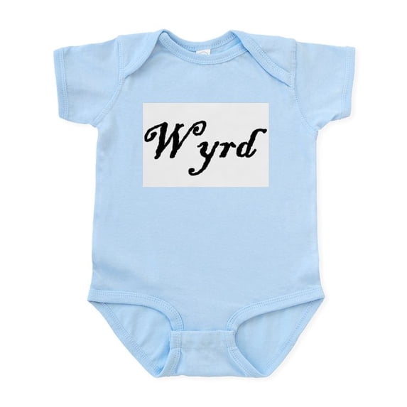 CafePress - Wyrd Infant Bodysuit - Baby Light Bodysuit, Size Newborn - 24 Months