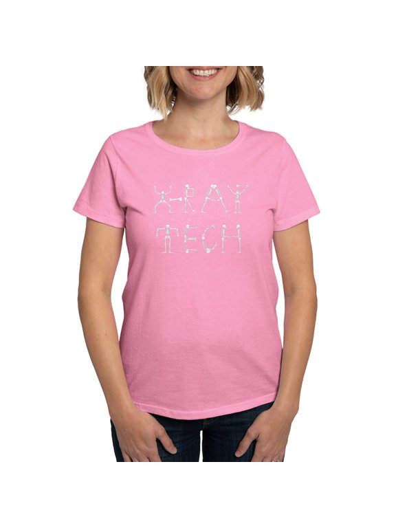 - X Ray Tech Women's Dark T Shirt - Women's Traditional Fit Dark T-Shirt