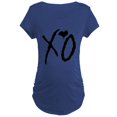thumbnail image 1 of CafePress - XO Valentine Day Maternity T Shirt - Maternity Dark T-Shirt, 1 of 3