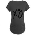 thumbnail image 1 of CafePress - XO Valentine Day Maternity T Shirt - Maternity Dark T-Shirt, 1 of 3