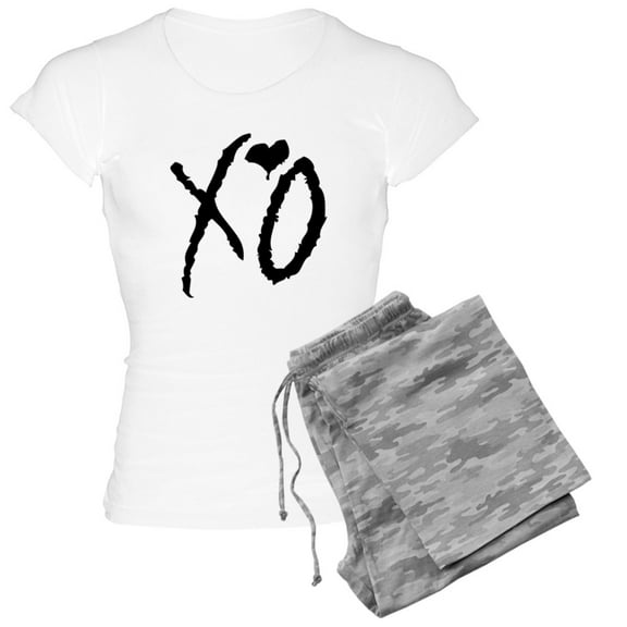 CafePress - XO Valentine Day - Women's Light Pajamas