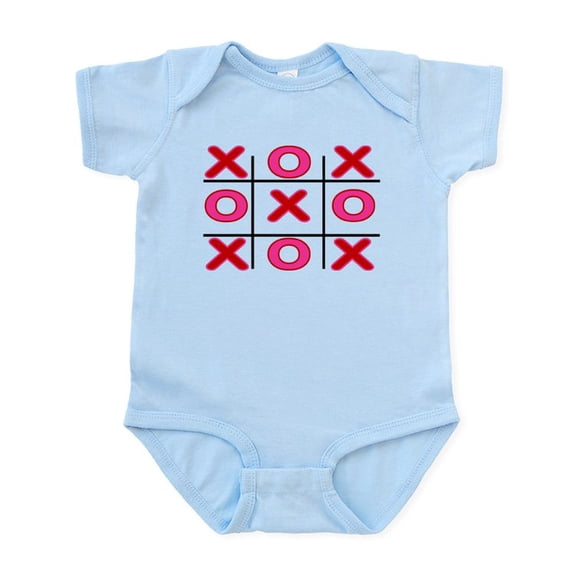 CafePress - XOXO Infant Bodysuit - Baby Light Bodysuit, Size Newborn - 24 Months