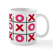 CafePress - XOXO Mug - 11 oz Ceramic Mug - Novelty Coffee Tea Cup