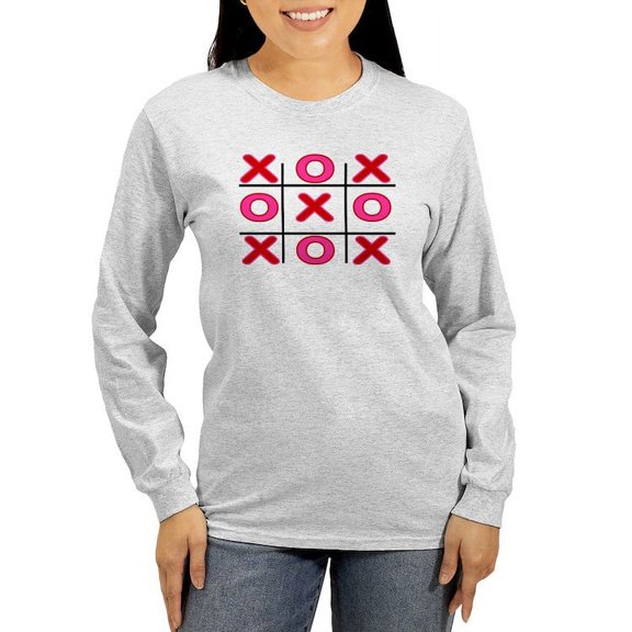 CafePress - XOXO Women's Long Sleeve T Shirt - Women's Long Sleeve Graphic Casual T-Shirt