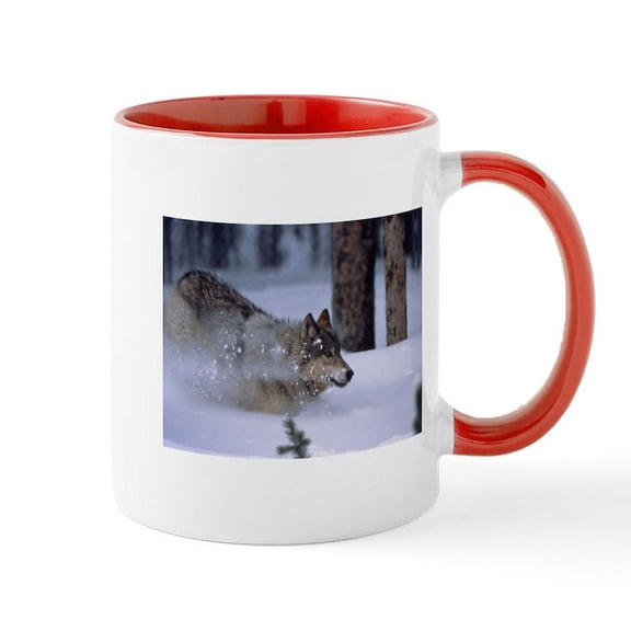 CafePress - YELLOWSTONE Mug - 11 oz Ceramic Mug - Novelty Coffee Tea Cup