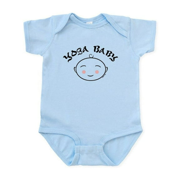 CafePress - YOGA BABY Infant Bodysuit - Baby Light Bodysuit, Size Newborn - 24 Months