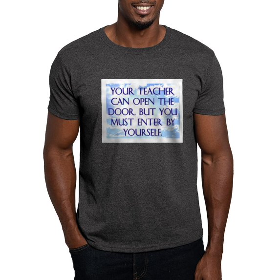 CafePress - YOUR TEACHER CAN OPEN THE DOOR Dark T Shirt - Men's Classic Graphic Cotton T-Shirt