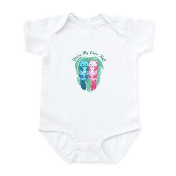 CafePress - YOURE MY OTTER HALF Body Suit - Baby Light Bodysuit, Size Newborn - 24 Months
