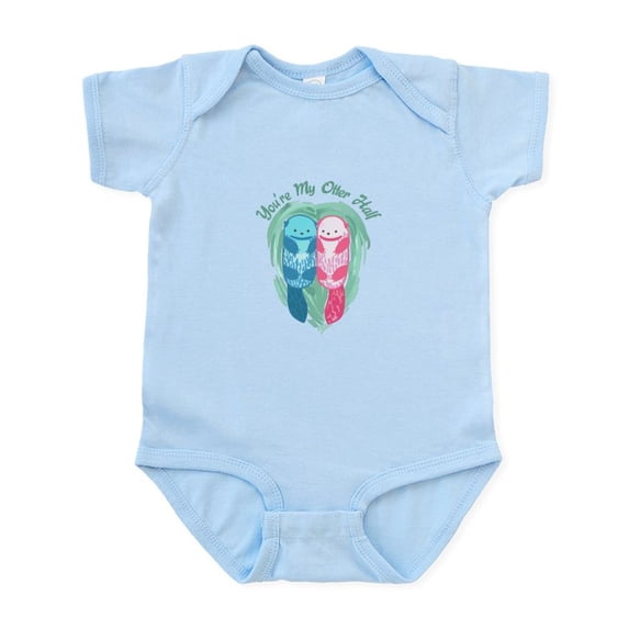CafePress - YOURE MY OTTER HALF Body Suit - Baby Light Bodysuit, Size Newborn - 24 Months