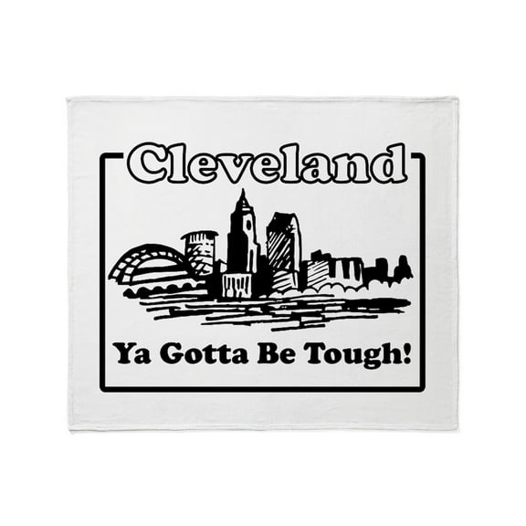 CafePress - Ya Gotta Be Tough Throw Blanket - Soft Fleece Throw Blanket, 50"x60" for All Ages