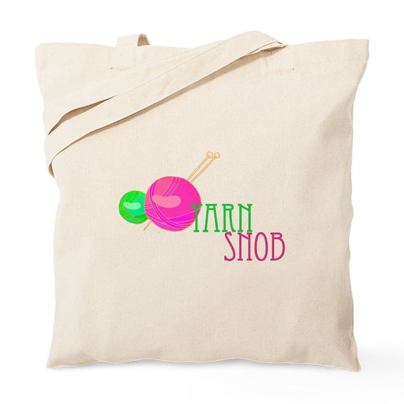 CafePress - Yarn Snob Tote Bag - Unisex Canvas Tote Bag, Beige, 1-Piece