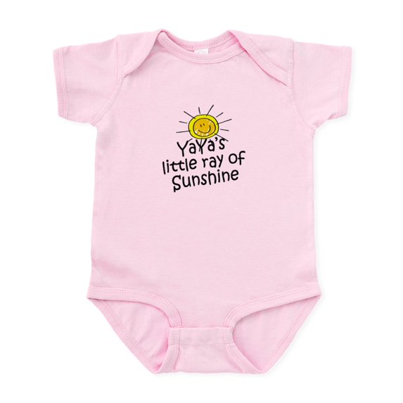 CafePress - Yaya's Sunshine Infant Bodysuit - Baby Light Bodysuit, Size Newborn - 24 Months
