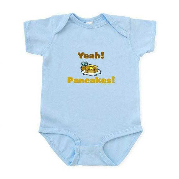 CafePress - Yeah! Pancakes! Infant Bodysuit - Baby Light Bodysuit, Size Newborn - 24 Months