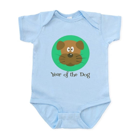 CafePress - Year Of The Dog Infant Bodysuit - Baby Light Bodysuit, Size Newborn - 24 Months