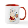 thumbnail image 1 of CafePress - Year Of The Rabbit Mug - 11 oz Ceramic Mug - Novelty Coffee Tea Cup, 1 of 4