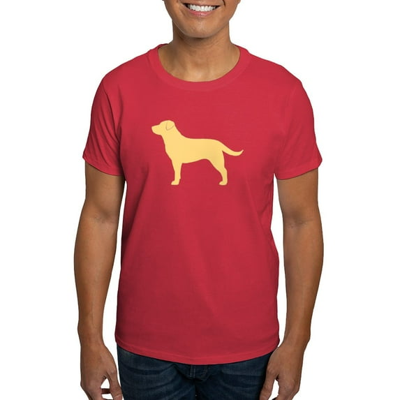 CafePress - Yellow Lab Dark T Shirt - Men's Classic Graphic Cotton T-Shirt