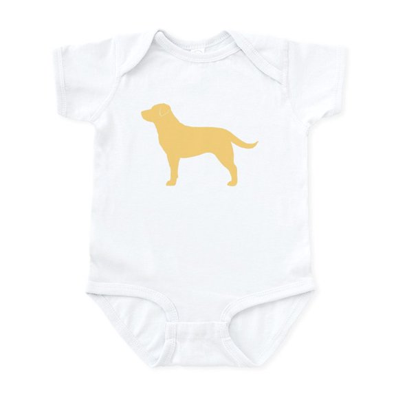 CafePress - Yellow Lab Infant Bodysuit - Baby Light Bodysuit, Size Newborn - 24 Months