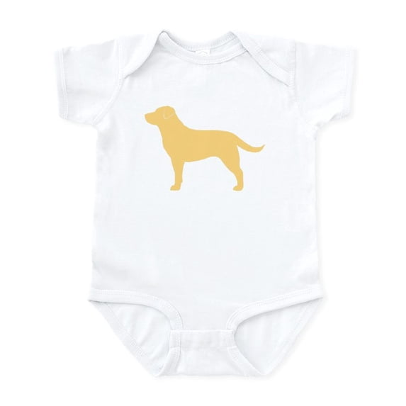 CafePress - Yellow Lab Infant Bodysuit - Baby Light Bodysuit, Size Newborn - 24 Months