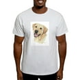 thumbnail image 1 of CafePress - Yellow Labrador Ash Grey T Shirt - Men's Classic Graphic T-Shirt, 1 of 4