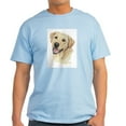 thumbnail image 1 of CafePress - Yellow Labrador Ash Grey T Shirt - Men's Classic Graphic T-Shirt, 1 of 4