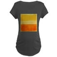 thumbnail image 1 of CafePress - Yellow Orange Rothko Maternity T Shirt - Maternity Dark T-Shirt, 1 of 3