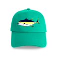 thumbnail image 1 of CafePress - Yellowfin Tuna (Allison Tuna) Cap - Adjustable 100% Brushed Unisex Casual Cotton Baseball Cap, Beige, 1, 1 of 2