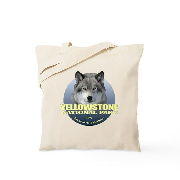 CafePress - Yellowstone NP Tote Bag - Unisex Canvas Tote Bag, Beige, 1-Piece
