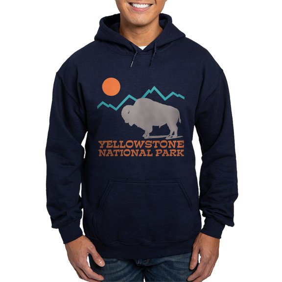 CafePress - Yellowstone National Park Hoodie (Dark) - Pullover Hoodie, Classic, Comfortable Hooded Sweatshirt