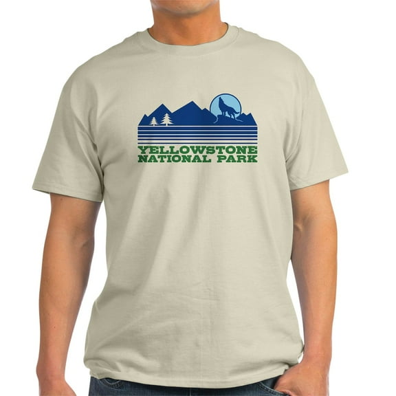 CafePress - Yellowstone National Park Light T Shirt - Light T-Shirt - CP