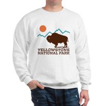 CafePress - Yellowstone National Park Sweatshirt - Crew Neck Sweatshirt