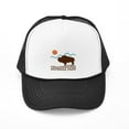 thumbnail image 1 of CafePress - Yellowstone National Park - Trucker Hat - Polyester Foam Front and Nylon Mesh Weave Back, 1 of 8