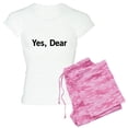 thumbnail image 1 of CafePress - Yes, Dear Pajamas - Women's Light Pajamas, 1 of 4