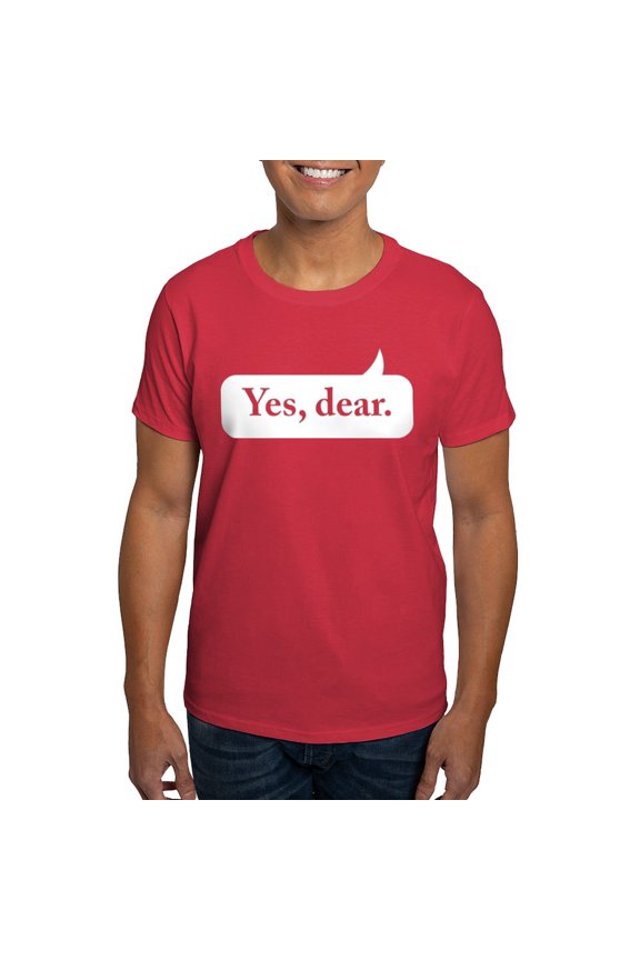- Yes Dear T Shirt - Men's Classic Graphic Cotton T-Shirt