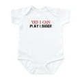 thumbnail image 1 of CafePress - Yes, I Can Play Louder Infant Bodysuit - Baby Light Bodysuit, Size Newborn - 24 Months, 1 of 4