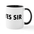 thumbnail image 1 of CafePress - Yes Sir Hat Design Mug - 11 oz Ceramic Mug - Novelty Coffee Tea Cup, 1 of 6